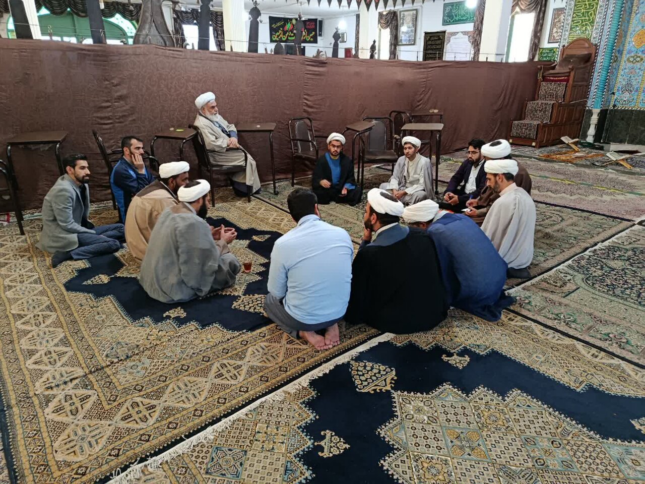 برگزاری جلسه ماهیانه مبلغان طرح امین شهرستان کرمان