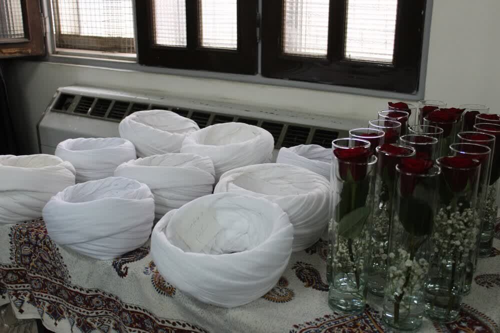 برگزاری آیین عمامه‌گذاری طلاب مدرسه علمیه آیت‌الله ایروانی(ره)