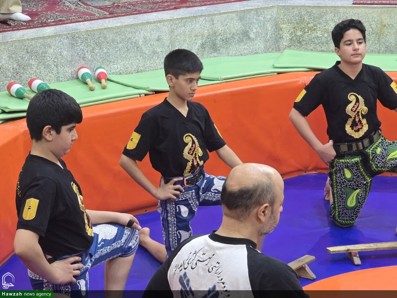 حضور امام جمعه تویسرکان در زورخانه