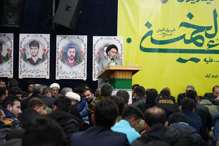 تصاویر/اجتماع یگان ضربت حیدریون در خرم آباد