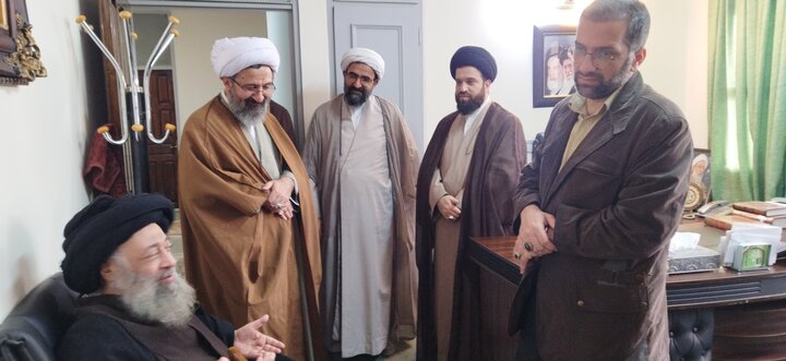 تصاویر/ بازدید مدیر حوزه علمیه استان تهران از مدرسه علمیه آیت الله ایروانی(ره)