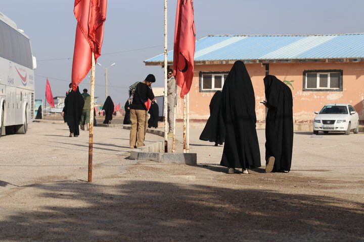 حوزه/ اعزام طلاب حوزه علمیه خواهران استان بوشهر به مناطق راهیان نور