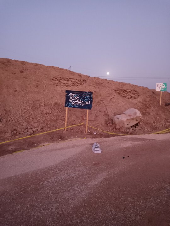 تصاویر/ بازدید طلاب حوزه علمیه خواهران از منطقه عملیاتی شلمچه با روایتگری حاج حسین یکتا