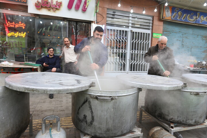 تصاویر / حال و هوای اصفهان در شب نیمه شعبان‎