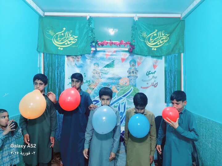 برگزاری جشن ایام شعبانیه و نیمه شعبان در مدرسه شهید ایرانمنش جازموریان