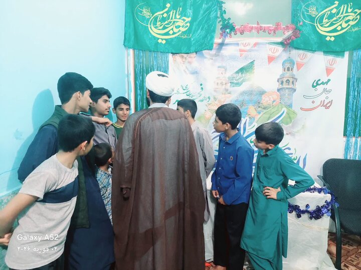 برگزاری جشن ایام شعبانیه و نیمه شعبان در مدرسه شهید ایرانمنش جازموریان