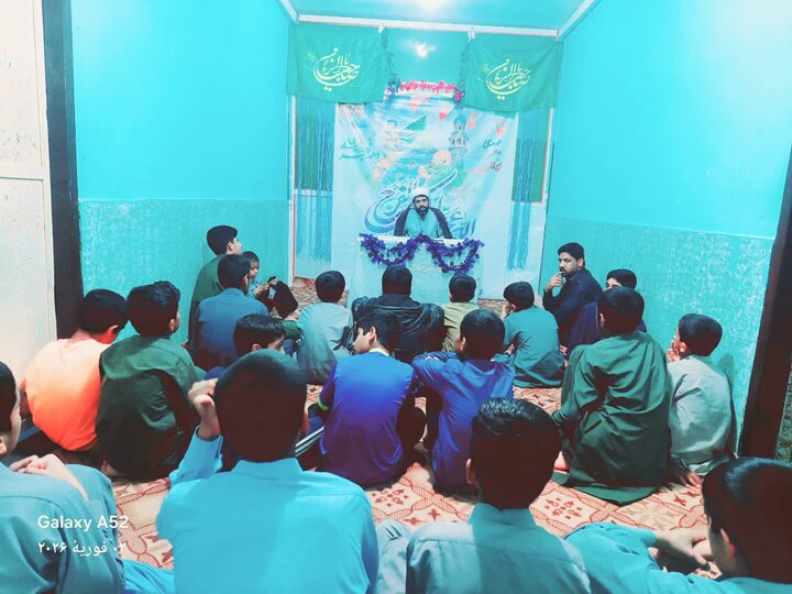 برگزاری جشن ایام شعبانیه و نیمه شعبان در مدرسه شهید ایرانمنش جازموریان