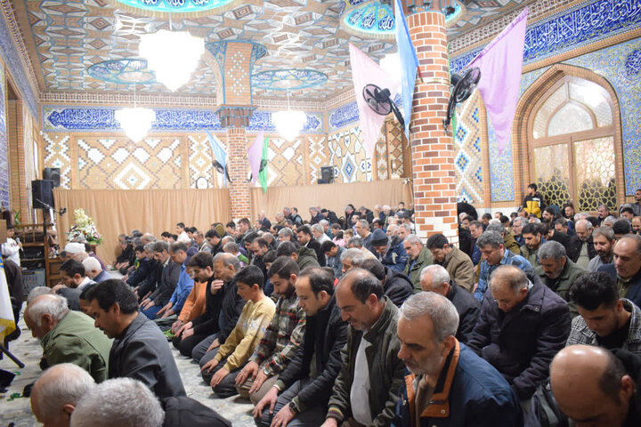 تصاویر/ جشن ولادت امام زمان(عج) و نیمه شعبان در مسجد حضرت قائم(عج) بیجار