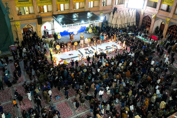 أجواء خاصة في سامراء ليلة ذكرى ميلاد الإمام المهدي (عجل الله فرجه)