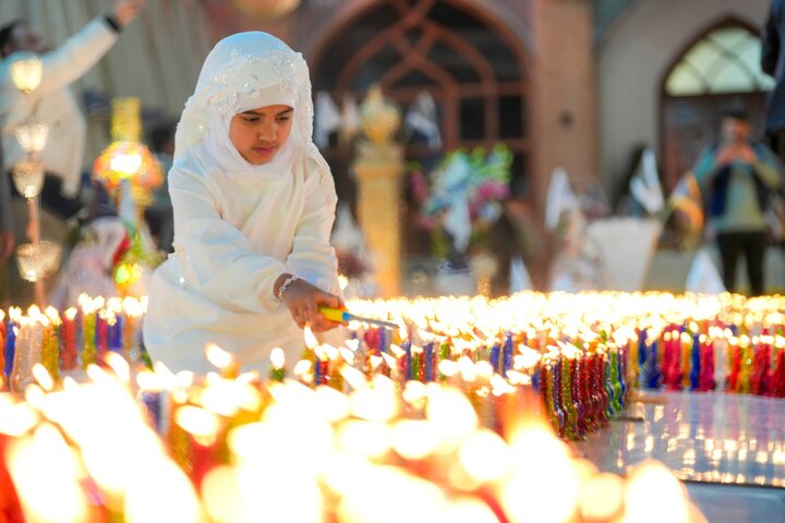 أجواء خاصة في سامراء ليلة ذكرى ميلاد الإمام المهدي (عجل الله فرجه)