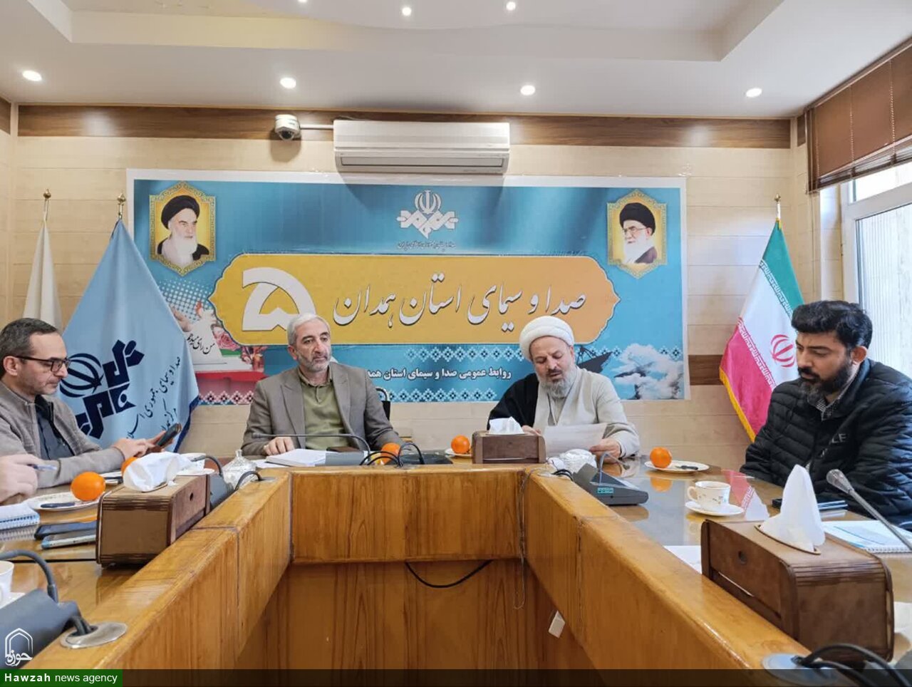 نشست مشترک تبلیغات اسلامی همدان با صدا و سیما