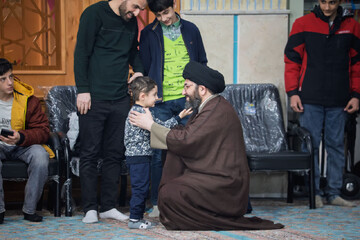 تصاویر /  مراسم نیمه شعبان در مسجد علی بن ابی‌طالب (ع) گلشهر زنجان