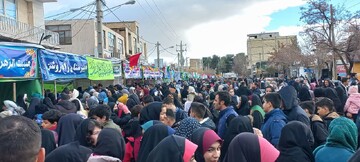 حضور باشکوه مردم نهاوند در جشن نیمه‌ شعبان+تصاویر