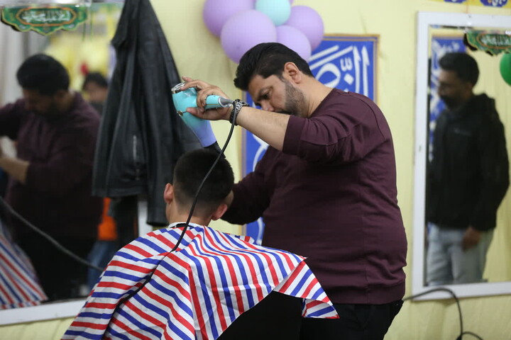 تصاویر/ حال و هوای بلوار پیامبر اعظم در شب نیمه شعبان