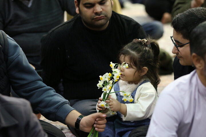 برپایی جشن شب میلاد امام زمان(عج) در حرم بانوی کرامت