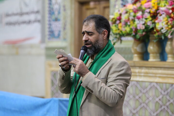 برپایی جشن شب میلاد امام زمان(عج) در حرم بانوی کرامت