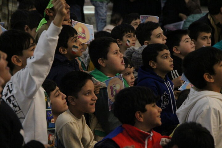 جشن میلاد امام زمان(عج) ویژه کودکان در حرم بانوی کرامت