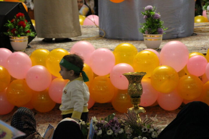 جشن میلاد امام زمان(عج) ویژه کودکان در حرم بانوی کرامت