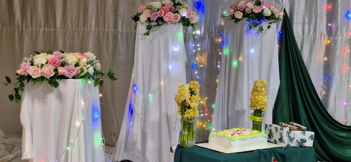 تصاویر/  برگزاری مراسم جشن نیمه شعبان در حوزه علمیه خواهران کنگان