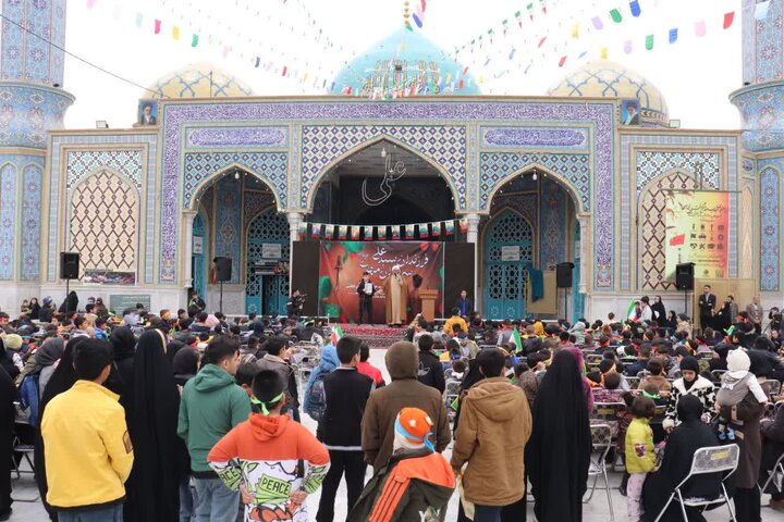 تصاویر/ تجمع قرآنی و انقلابی سربازان نوجوان آخر الزمانی امام عصر(عج)