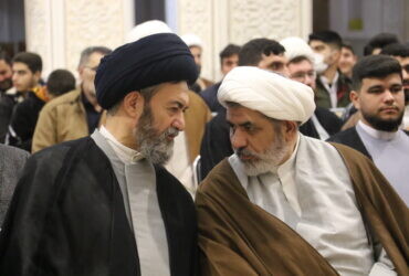 تصاویر/ آئین عمامه گذاری طلاب حوزه علمیه استان اردبیل