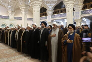 تصاویر/ آئین عمامه گذاری طلاب حوزه علمیه استان اردبیل