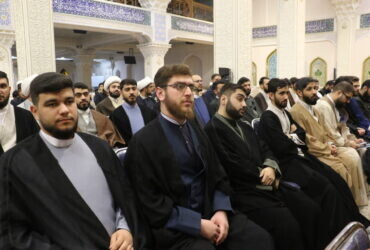 تصاویر/ آئین عمامه گذاری طلاب حوزه علمیه استان اردبیل