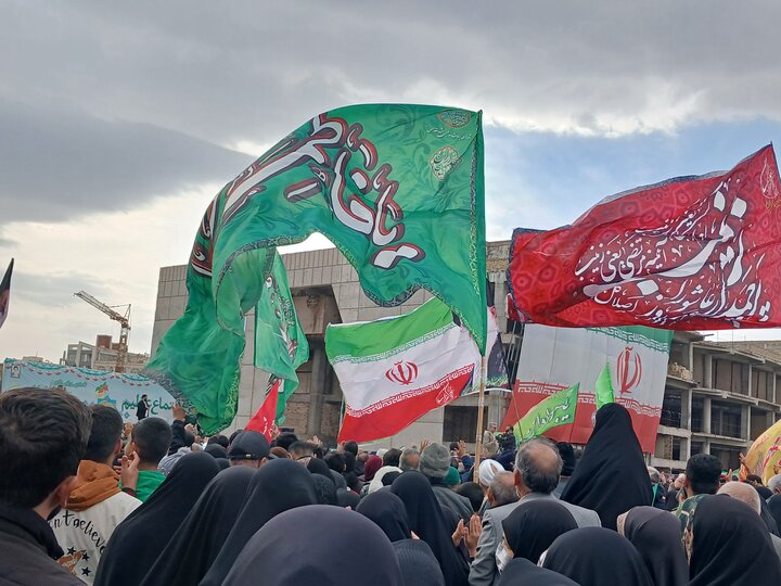 تصاویر/اجتماع بزرگ منتظران ظهور درمشهد