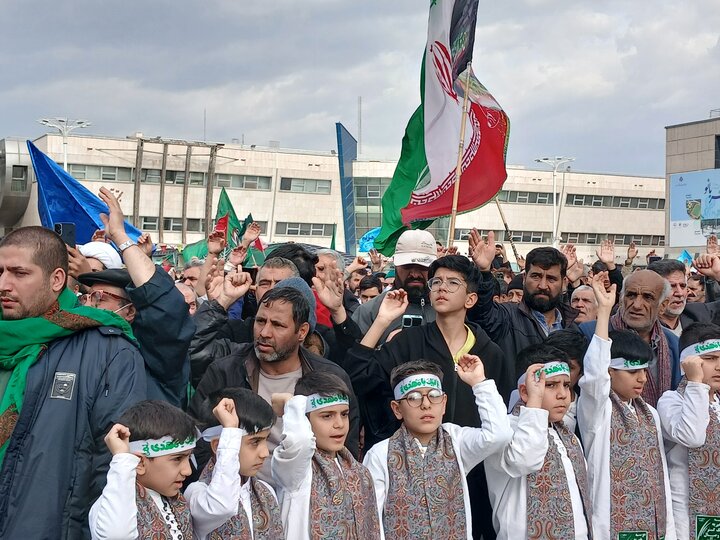 تصاویر/اجتماع بزرگ منتظران ظهور درمشهد