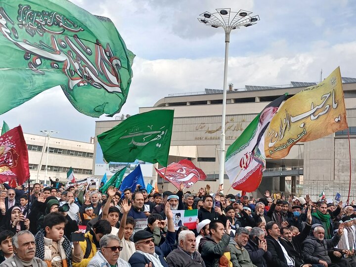 تصاویر/اجتماع بزرگ منتظران ظهور درمشهد