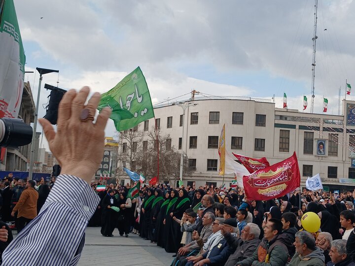 تصاویر/اجتماع بزرگ منتظران ظهور درمشهد