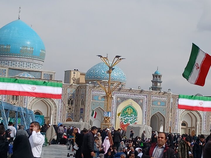 تصاویر/اجتماع بزرگ منتظران ظهور درمشهد