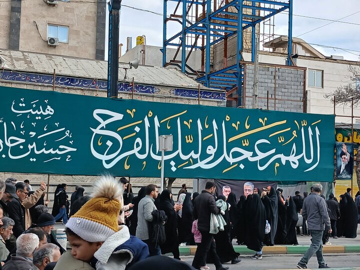 تصاویر/اجتماع بزرگ منتظران ظهور درمشهد