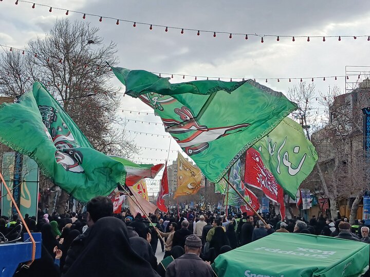 تصاویر/اجتماع بزرگ منتظران ظهور درمشهد