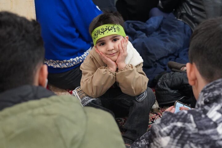 مراسم جشن نیمه شعبان در مسجد صاحب الزمان(عج)خرم آباد