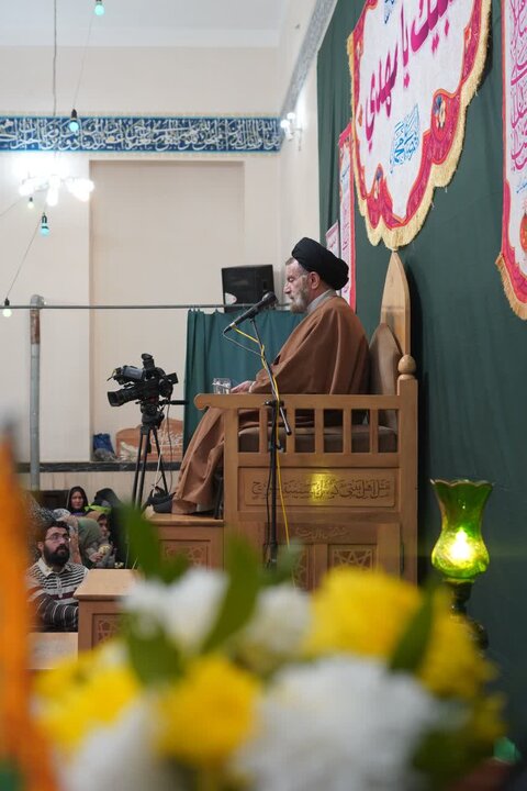 مراسم جشن نیمه شعبان در مسجد صاحب الزمان(عج)خرم آباد