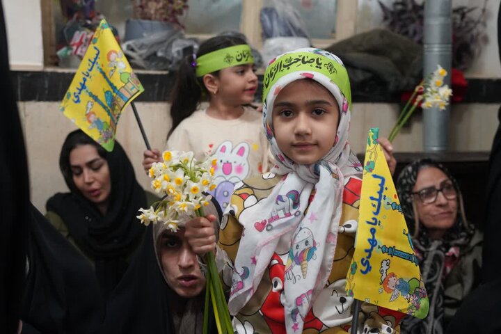 مراسم جشن نیمه شعبان در مسجد صاحب الزمان(عج)خرم آباد