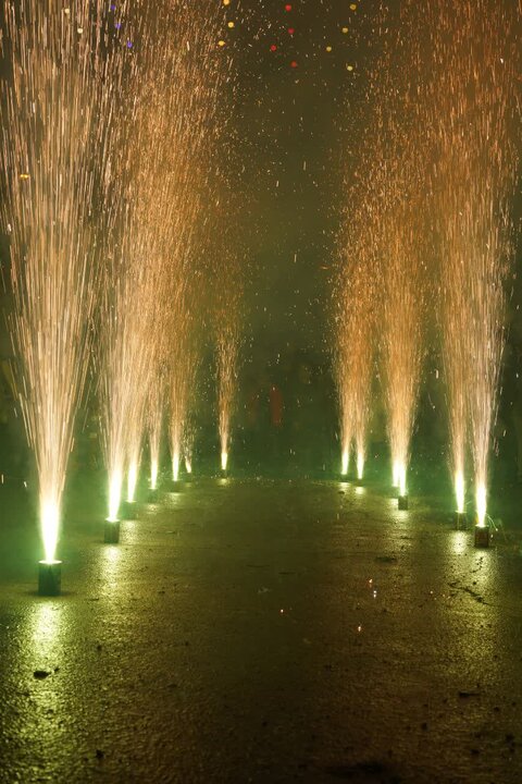 مراسم جشن نیمه شعبان در مسجد صاحب الزمان(عج)خرم آباد