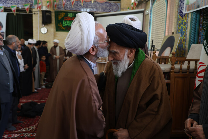 تصاویر / مراسم جشن نیمه شعبان در مدرسه علمیه آیت الله آخوند(ره)