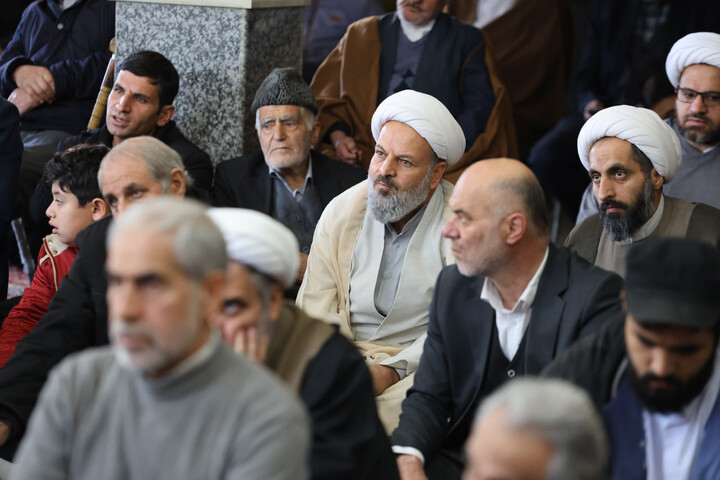 تصاویر / مراسم جشن نیمه شعبان در مدرسه علمیه آیت الله آخوند(ره)