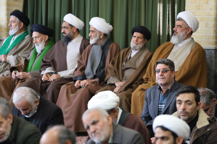 تصاویر / مراسم جشن نیمه شعبان در مدرسه علمیه آیت الله آخوند(ره)