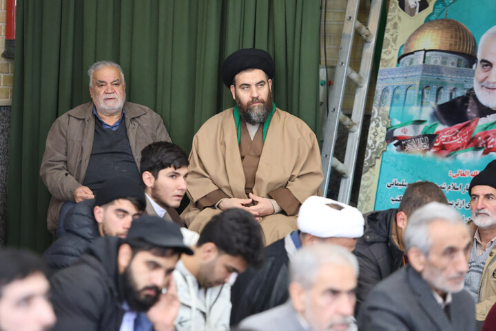 تصاویر / مراسم جشن نیمه شعبان در مدرسه علمیه آیت الله آخوند(ره)