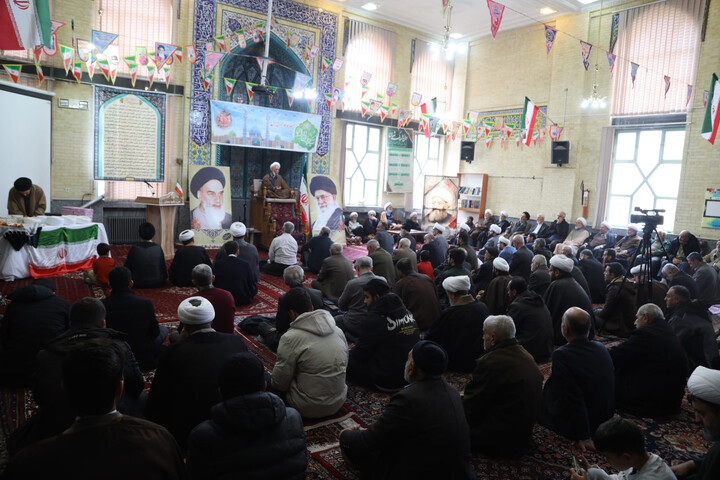 تصاویر / مراسم جشن نیمه شعبان در مدرسه علمیه آیت الله آخوند(ره)