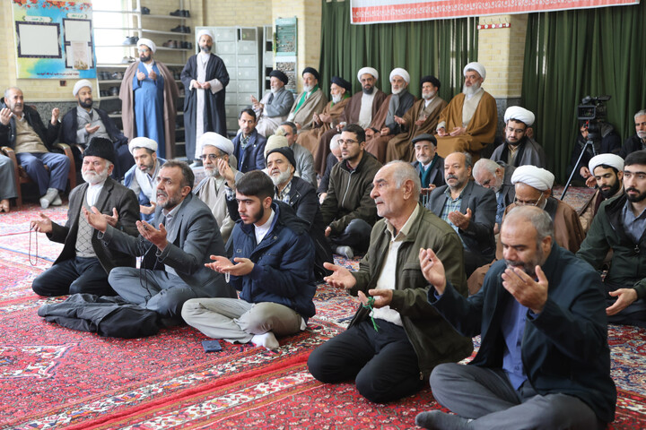 تصاویر / مراسم جشن نیمه شعبان در مدرسه علمیه آیت الله آخوند(ره)