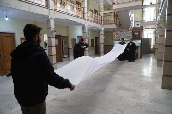 تصاویر /  آیین عمامه گذاری جمعی از طلاب استان همدان