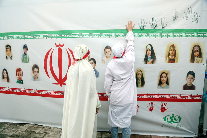 تصاویر/ حال و هوای مسجد مقدس جمکران در روز عید نیمه شعبان