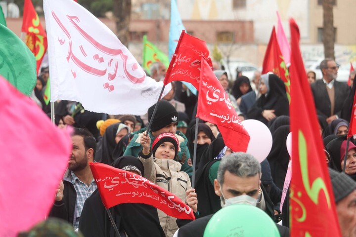 تصاویر| جشن منتظران ظهور در بیرجند