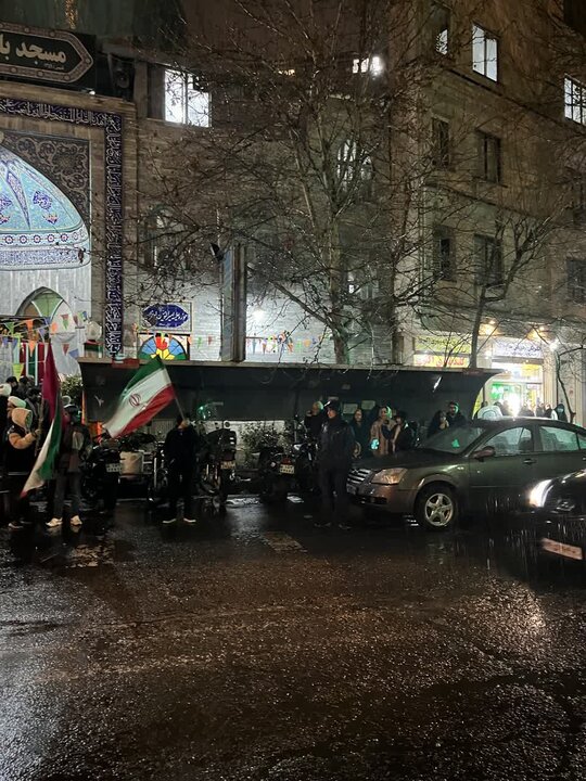 تصاویر/ جشن ولادت امام زمان(عج) در مقابل مدرسه علمیه امیرالمومنین(ع)
