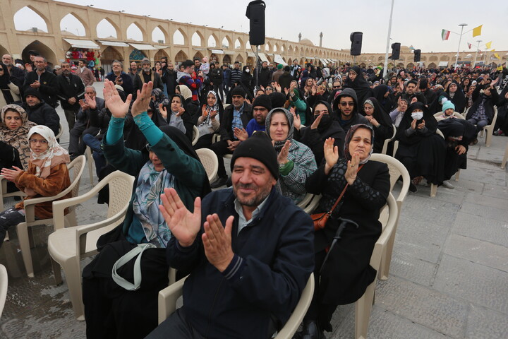 تصاویر / جشن بزرگ میلاد امام زمان(عج) در اصفهان