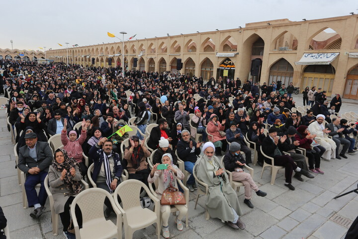 تصاویر / جشن بزرگ میلاد امام زمان(عج) در اصفهان